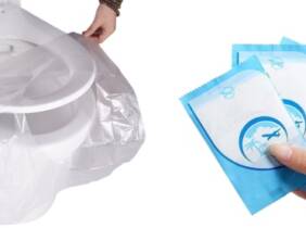 Cupón descuento oferta Pack de 50 fundas desechables para el asiento del inodoro
