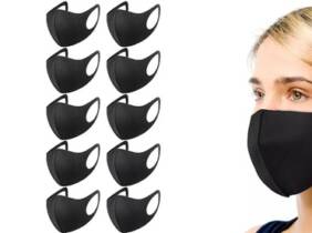 Cupón descuento oferta 40 mascarillas faciales transpirables