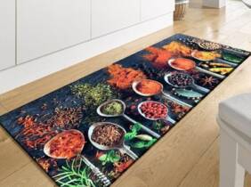 Cupón descuento oferta Alfombra cocina antideslizante: Café / 50 x 80 cm