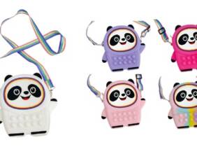 Cupón descuento oferta Bandolera de panda push pop: Blanco