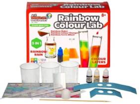 Cupón descuento oferta Kit de ciencia Rainbow Colour Lab : x2