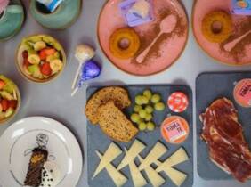 Tenerife Menú de brunch con encanto rústico con tosta