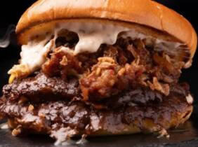 Valencia Menú de hamburguesa con entrante