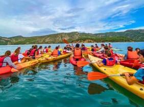 Valencia Alquiler de Kayak con equipo para hacer la actividad