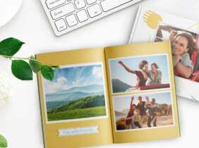 A Coruña 1 o 2 fotolibros personalizables de tapa blanda en diferentes tamaños