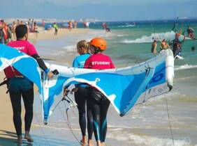 Madrid Curso de 3 horas de iniciación en Kitesurfing