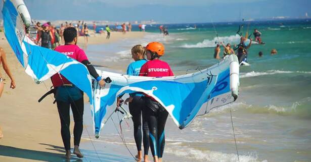 Madrid Curso de 3 horas de iniciación en Kitesurfing