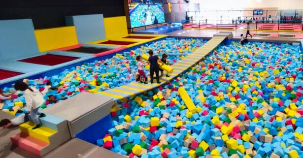 Madrid 1 hora de saltos en World Jump o saltos sin límite para 1 persona