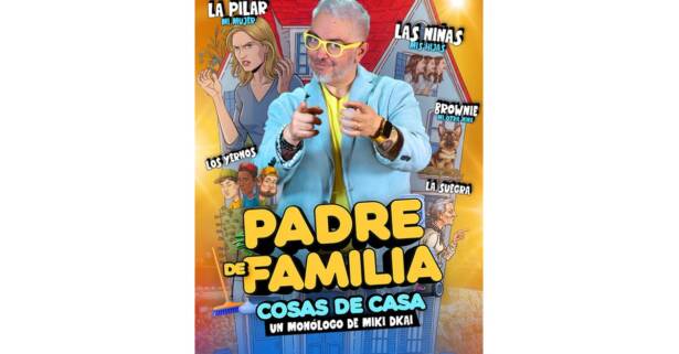 Madrid Entrada al show de comedia ""Padre de familia"" de Miki Dkai para 1