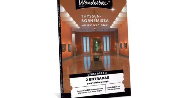 National Deal Cofre canjeable por 2 entradas al Museo Thyssen con Wonderbox