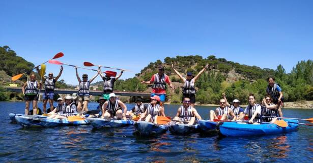 Madrid Alquiler de 2 o 3 kayaks individuales