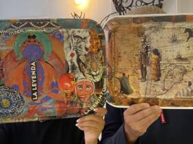 Palma de Mallorca Taller Wine & Collage con material incluido para 1 a 4 personas