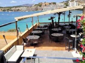 Palma de Mallorca Menú mediterráneo para 2 o 4 con postres y vino con vistas al mar