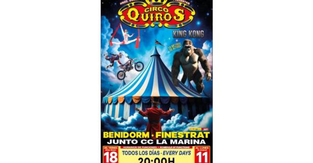 Valencia Entradas para el Circo Quirós t del 18/7 al 11/8