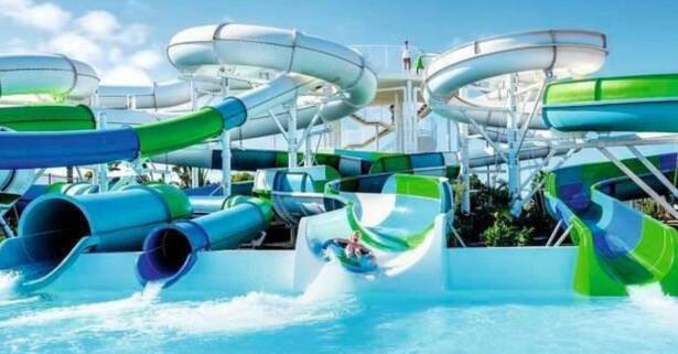 Las Palmas Entrada para niño o adulto a parque acuático Aqualava en Lanzarote