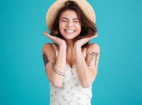 Madrid Mini tatuajes de 3 x 3 cm para 1 persona