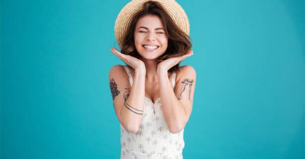 Madrid Mini tatuajes de 3 x 3 cm para 1 persona