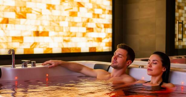 Barcelona Circuito spa para 1 o 2 personas con masaje y bebida de cortesía