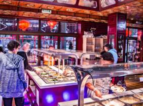 Las Palmas Buffet libre asiático para 2 o 4 personas con más de 60 platos
