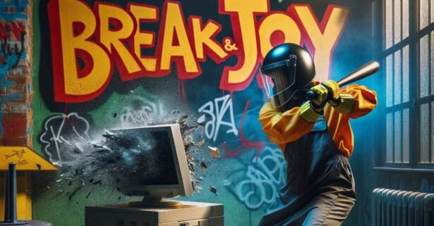 Granada Rage room para liberar estrés destrozando objetos