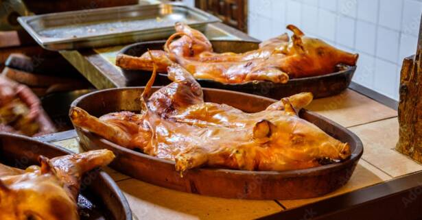 Valladolid Menú cochinillo para 2 o 4 personas