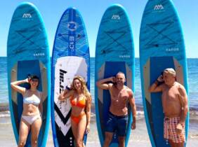 Valencia Alquiler de equipo de paddle surf en Surfing Denia