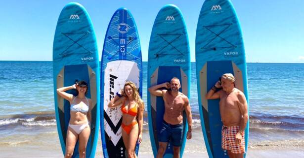 Valencia Alquiler de equipo de paddle surf en Surfing Denia