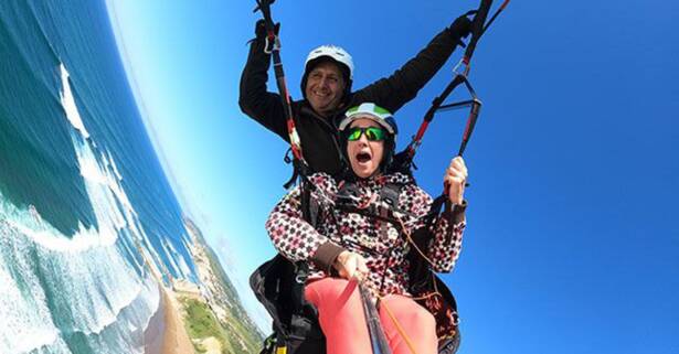 Bilbao ¡Es hora de volar! Bautismo de vuelo en parapente para 1 o 2 adultos