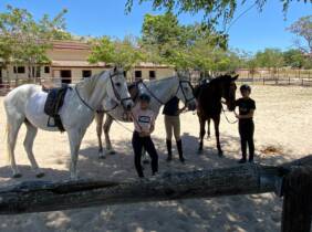 Madrid Ruta a caballo con comida en plena naturaleza