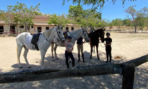 Madrid Ruta a caballo con comida en plena naturaleza