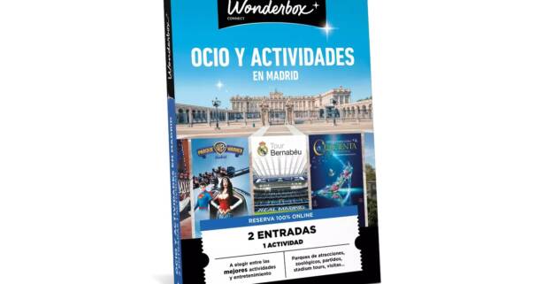 National Deal Cofre regalo por 2 entradas para 1 actividad y opción extra en Madrid